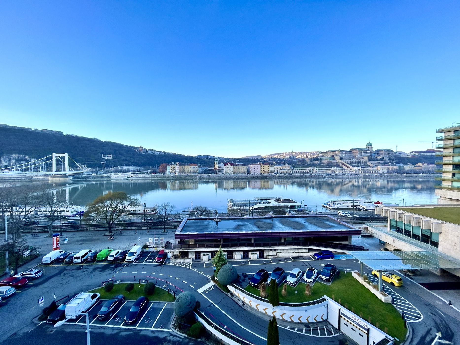 Panoramic view from Apáczai Csere János street