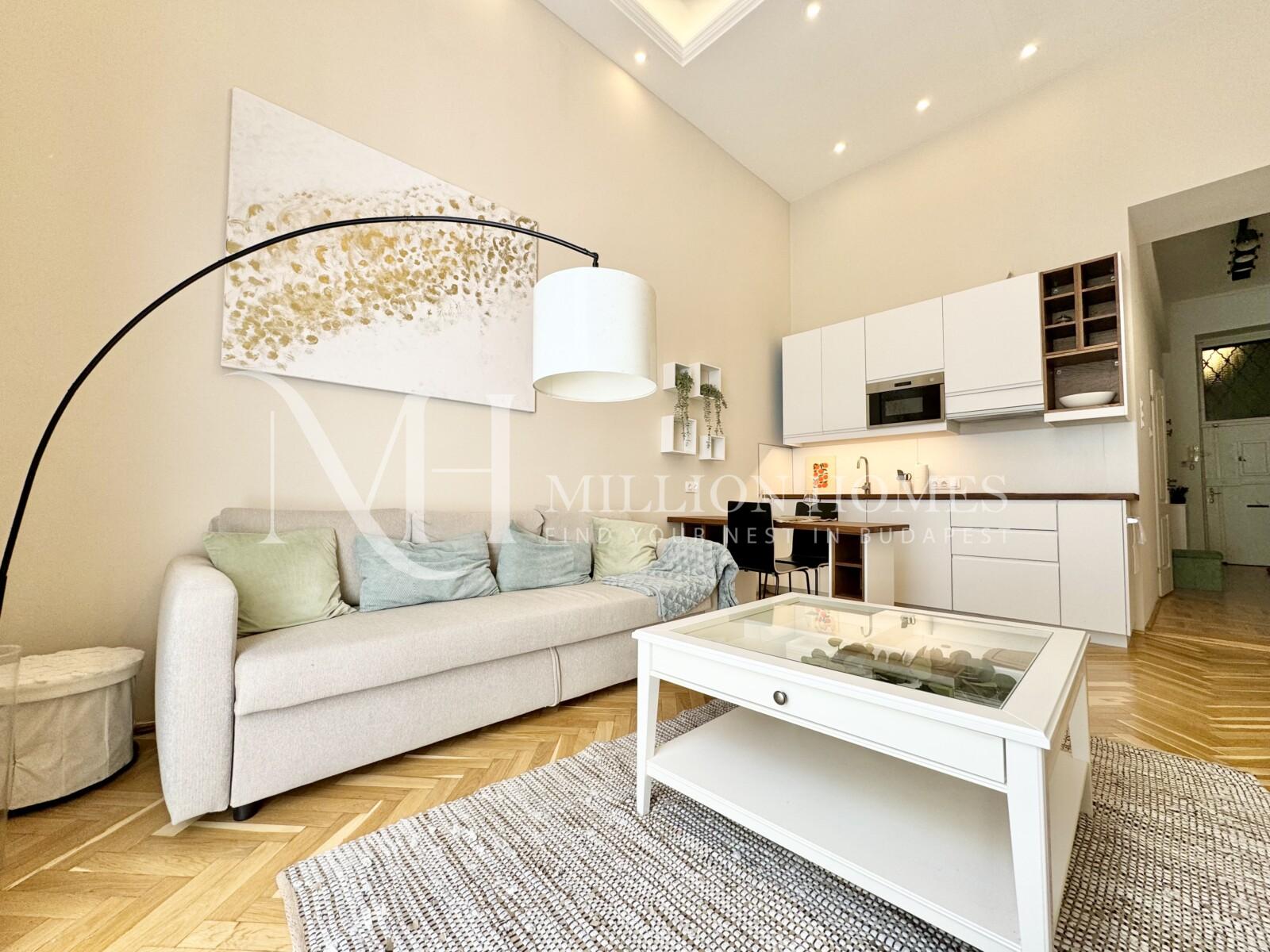 Modern and cozy apartment in downtown.