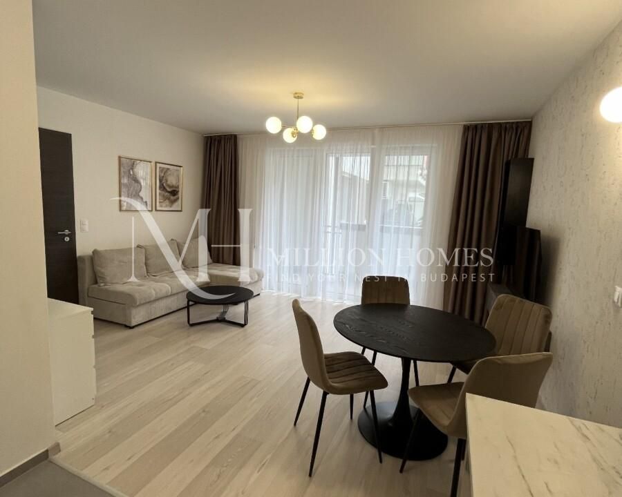 Newly built apartment with balcony