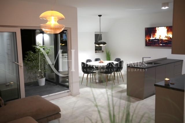 One-of-a-kind Duplex Penthouse few steps from Nyugati