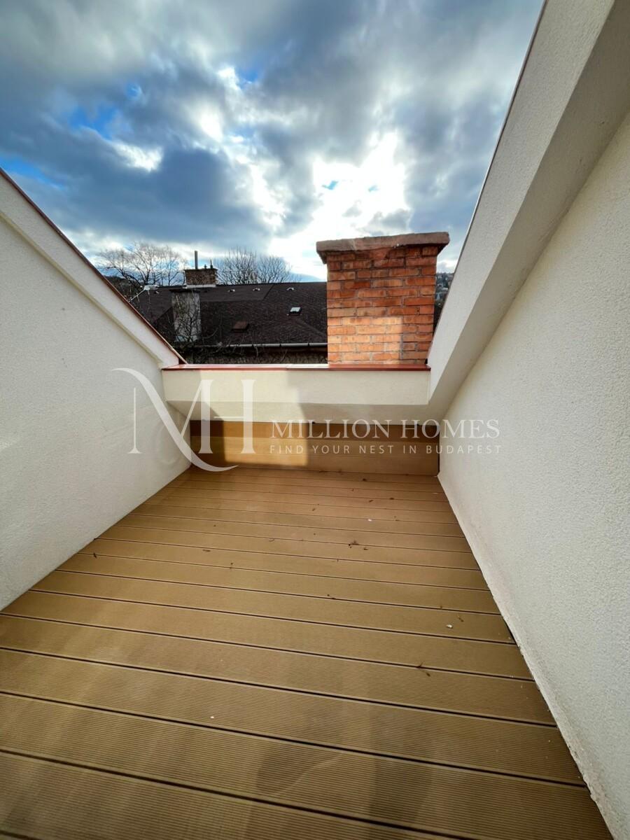 Modern minimal for rent in Buda side